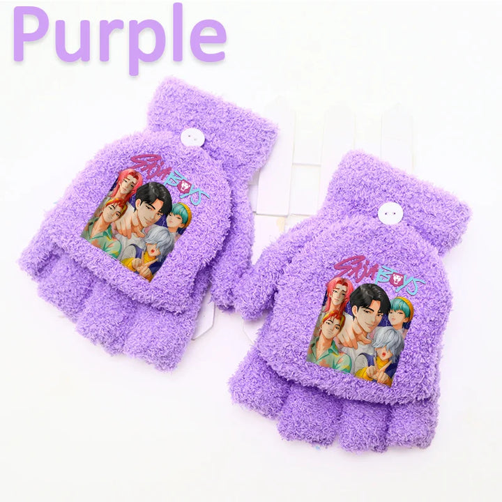 Gants KPop Demon Hunters Saja Boys Violet
