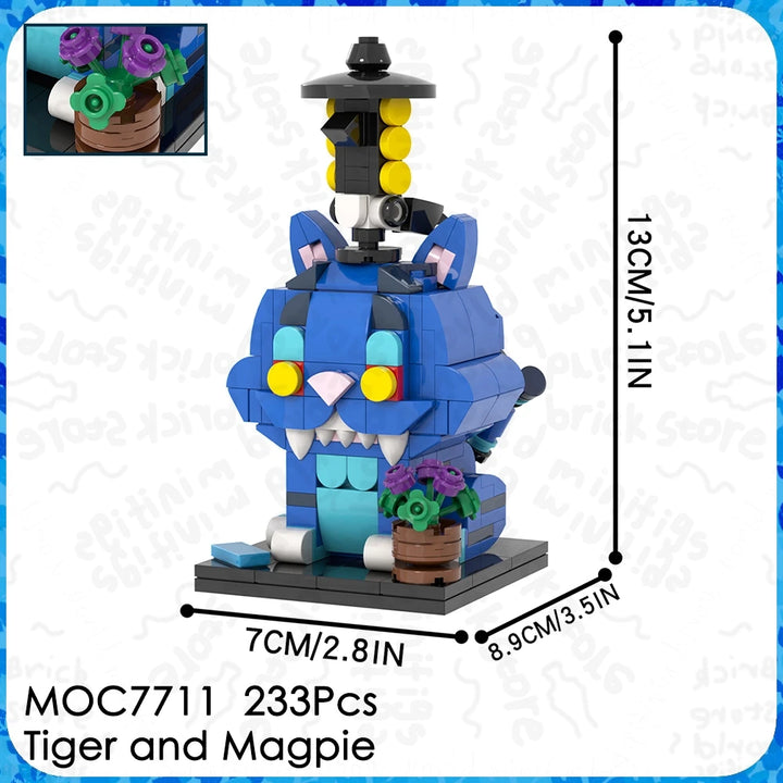 LEGO KPop Demon HuntersDerpy Le Tigre Bleu