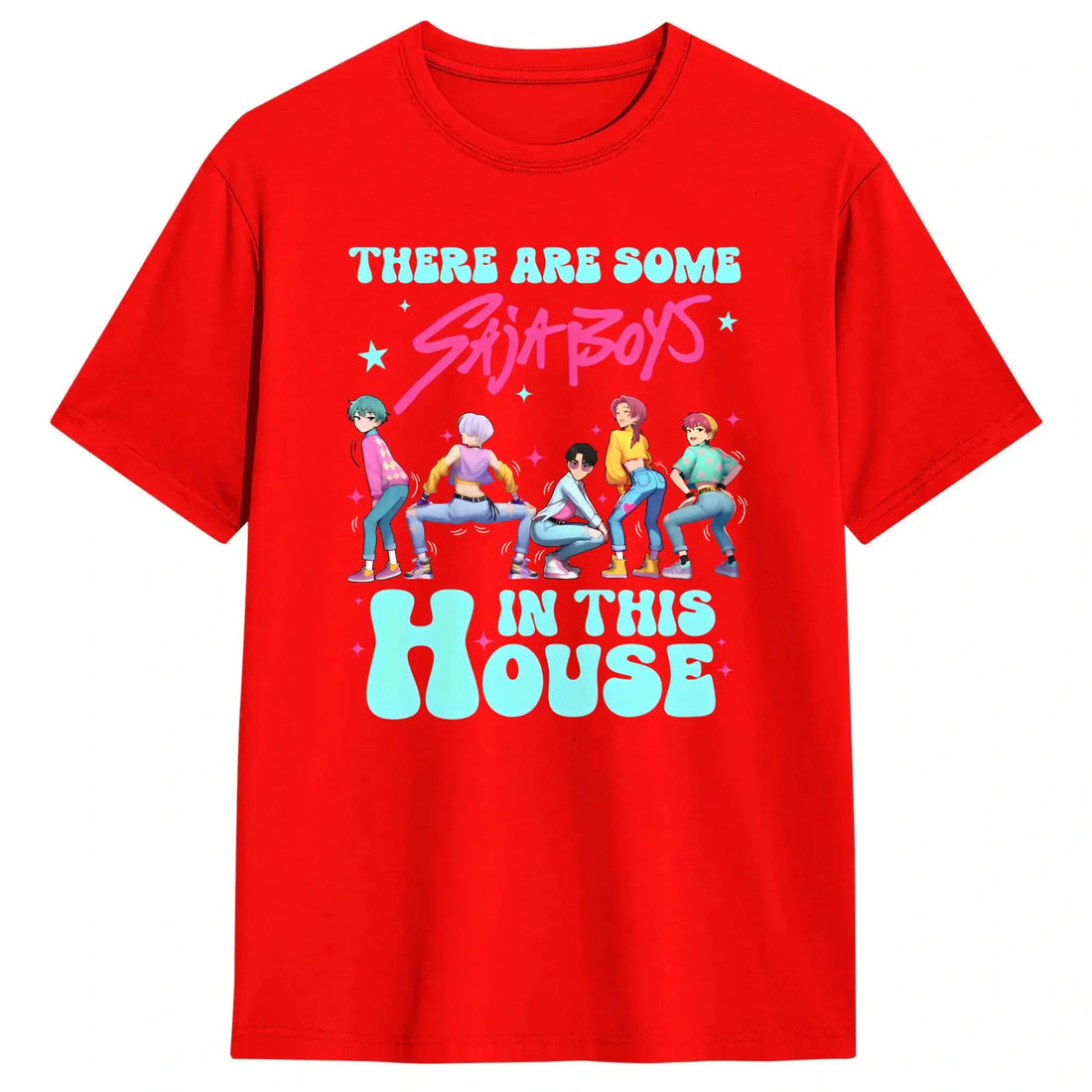 T-shirt KPop Demon Hunters Saja Boys Danse — photo 10
