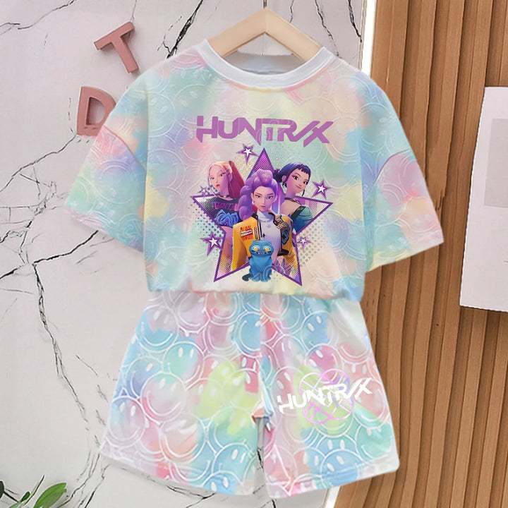 Pyjama Short Enfant KPop Demon Hunters Étoile