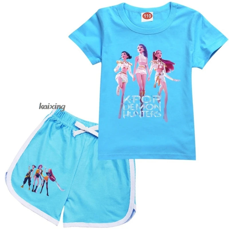 Pyjama Short Enfant KPop Demon Hunters Rose