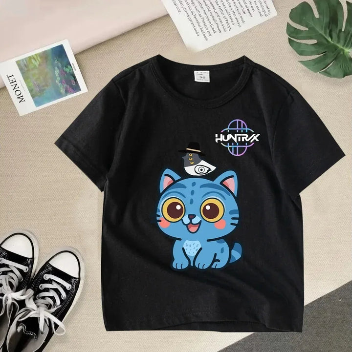 T-Shirt Enfant KPop Demon Hunters Derpy Kawaii