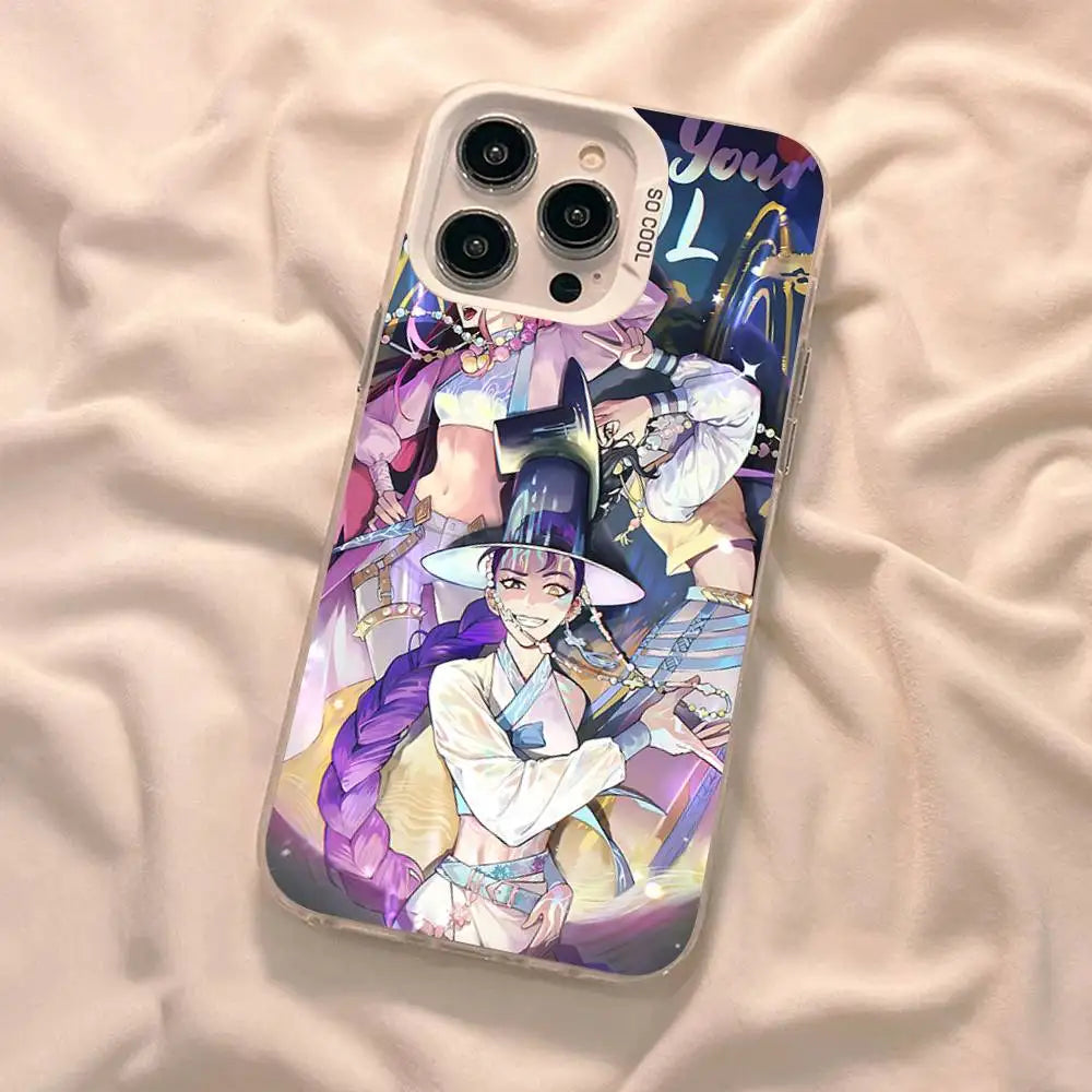 Coque iPhone 14 plus KPop Demon Hunters Huntrix