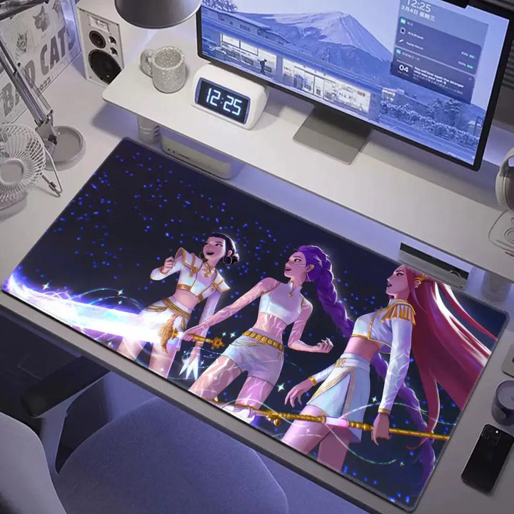 Tapis De Souris KPop Demon Hunters Huntrix Golden