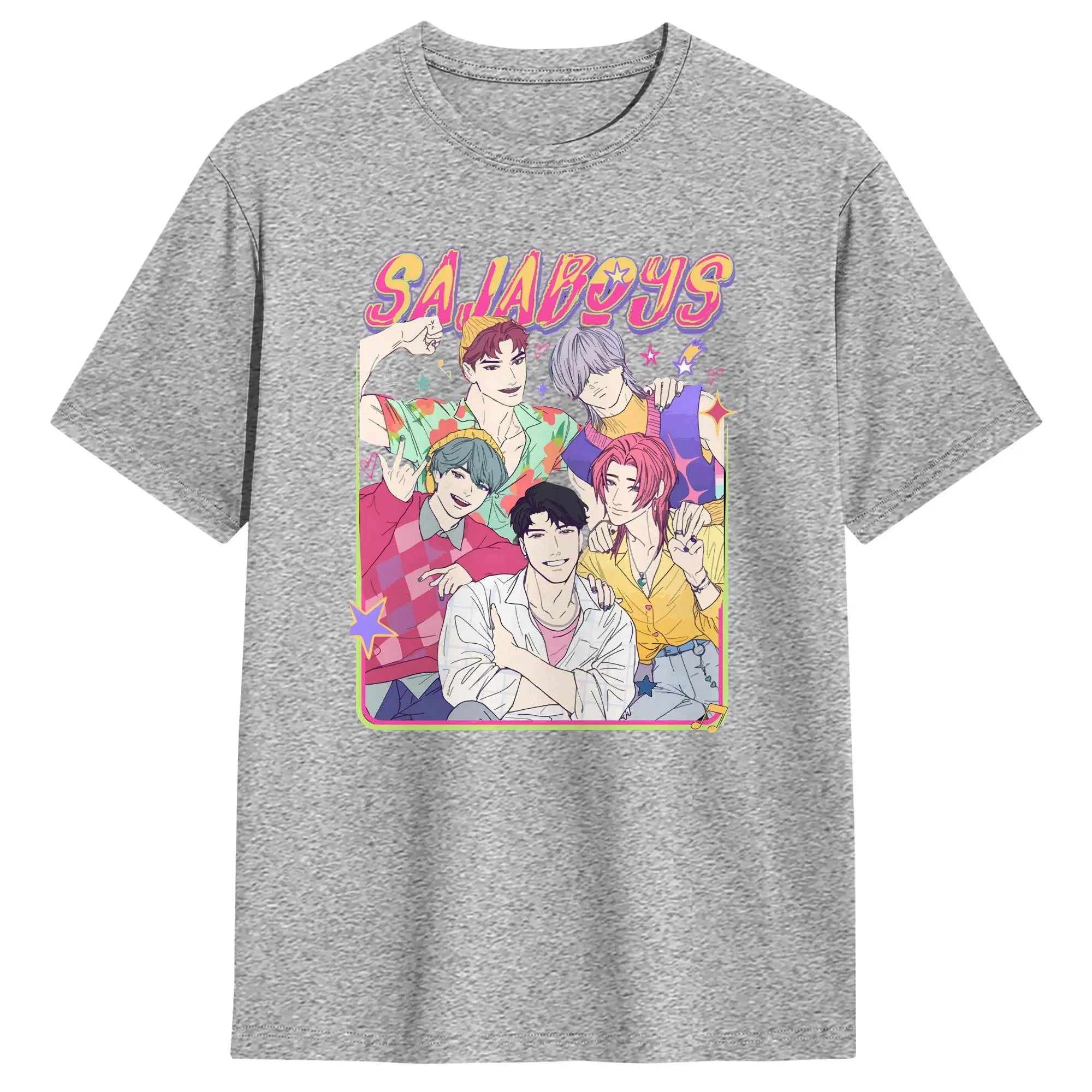 T-shirt KPop Demon Hunters Saja Boys Noir — photo 15