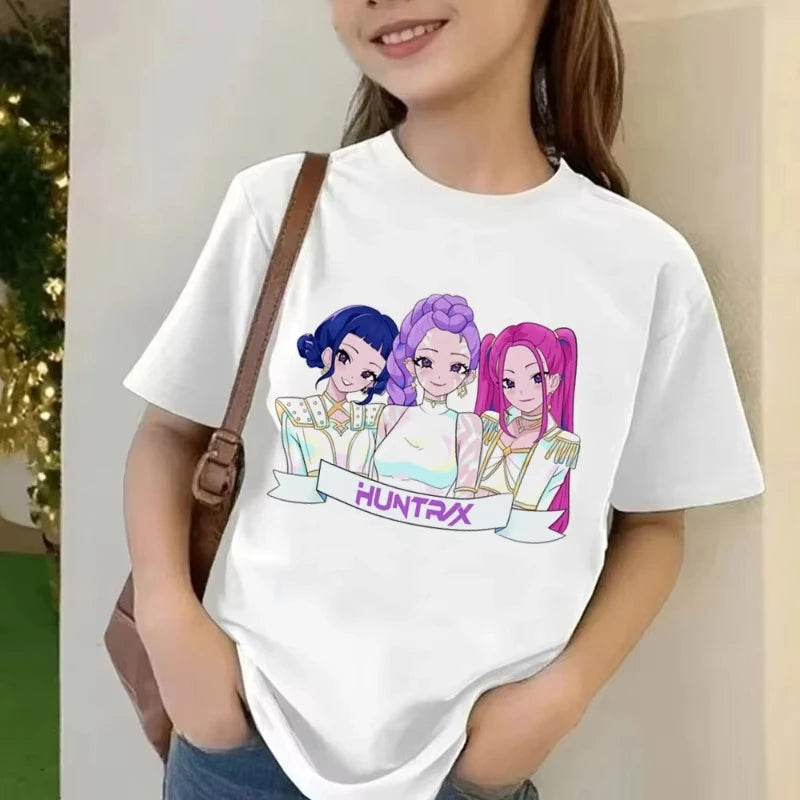 T-shirt Enfant KPop Demon Hunters Golden — photo 7