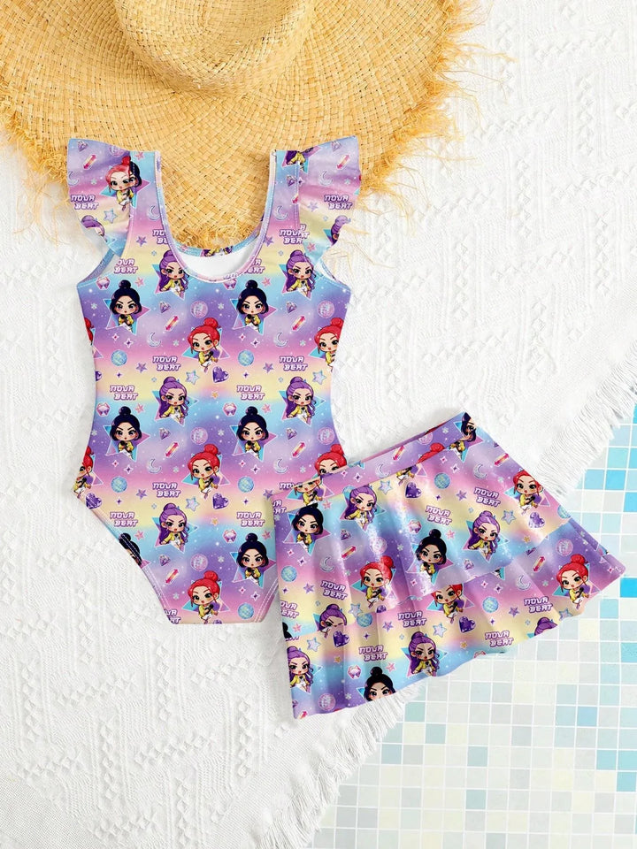 Maillot de Bain Enfant KPop Demon Hunters Bébé — photo 2