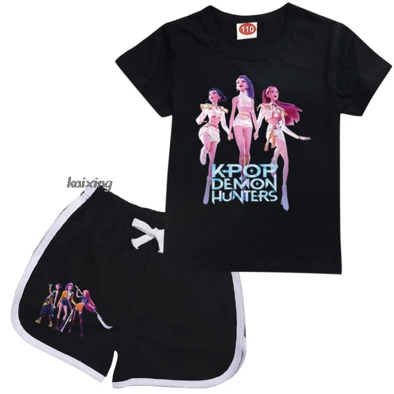 Pyjama Short Enfant KPop Demon Hunters Rose