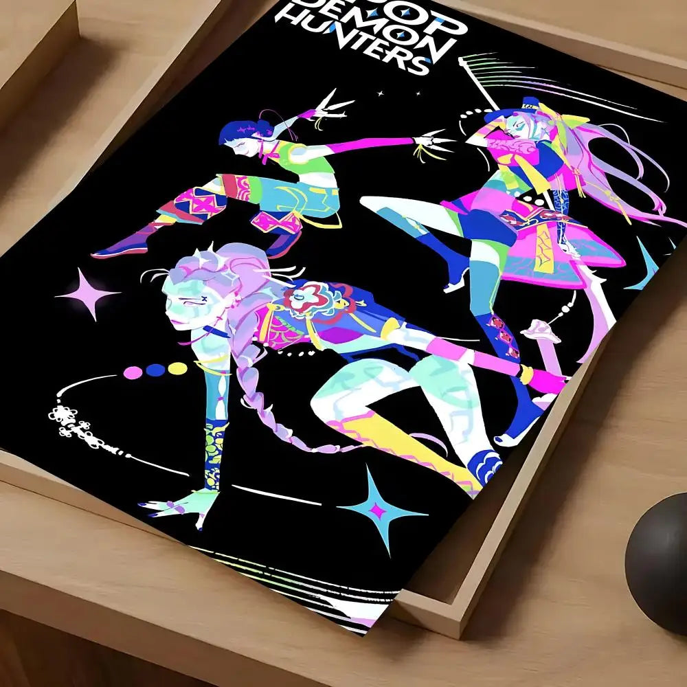 Poster KPop Demon Hunters Pop Art