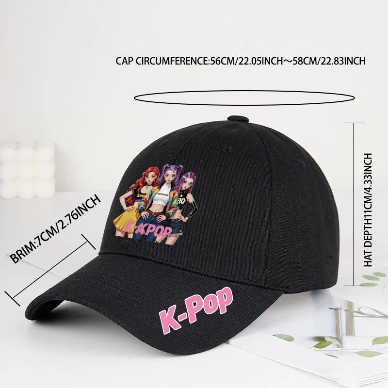 Casquette KPop Demon Hunters Pop Singers