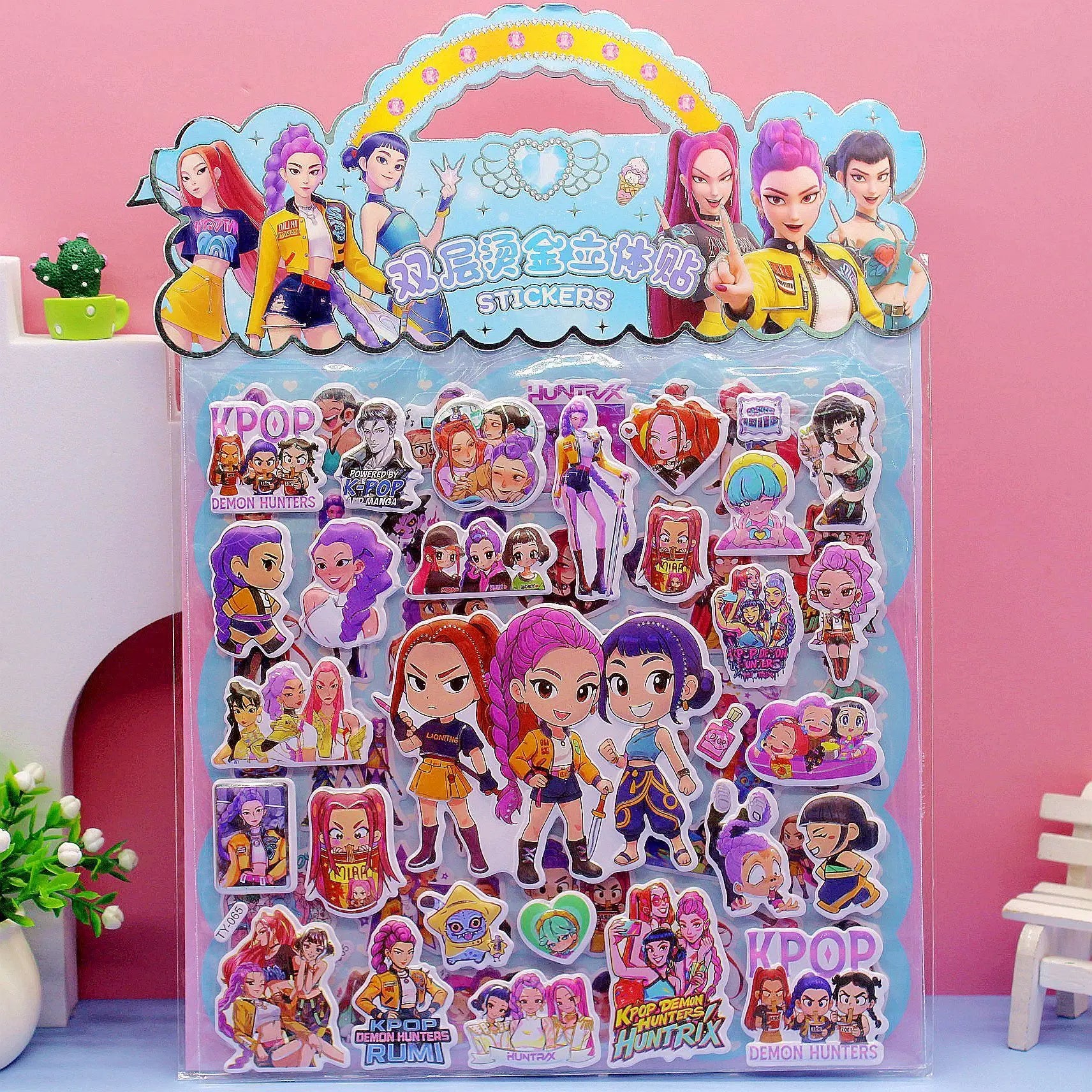 Stickers 3D KPop Demon Hunters Anniversaire — photo 4