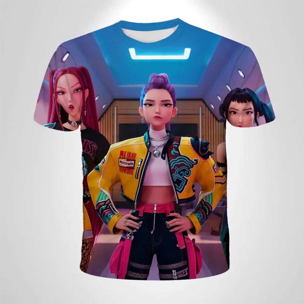 T-shirt KPop Demon Hunters Mira Golden — photo 8