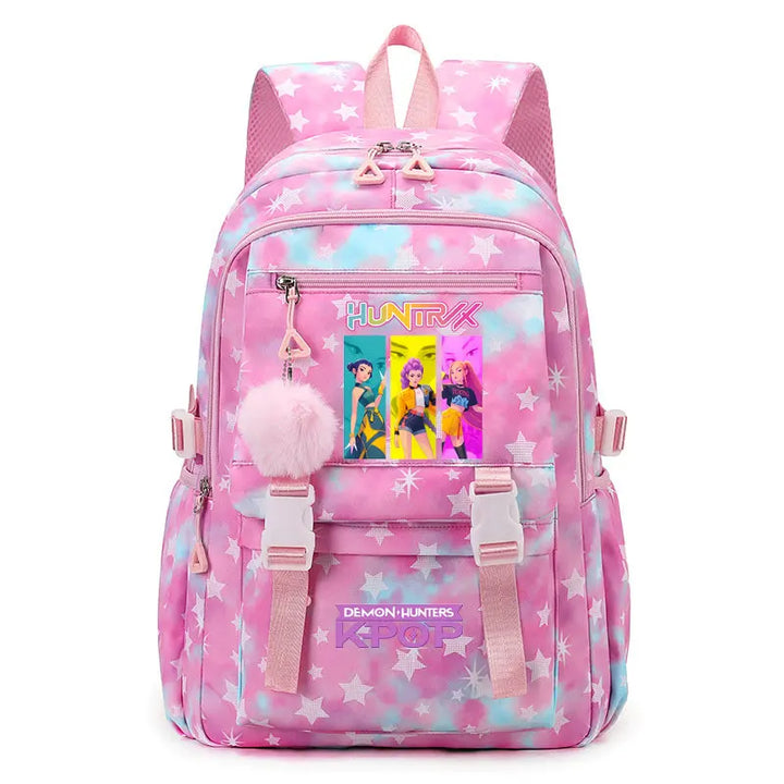 Sac à Dos Ecole KPop Demon Hunters Huntrix Rose