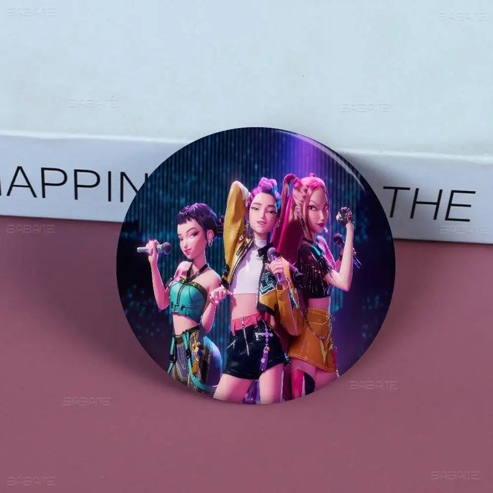 Pin's KPop Demon Hunters Huntrix Chanteuses