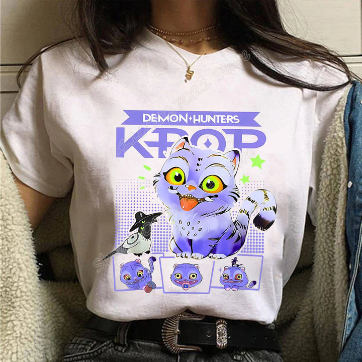 T-shirt KPop Demon Hunters Derpy Et Sussie