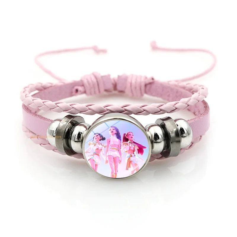 Bracelet Tressé KPop Demon Hunters Golden