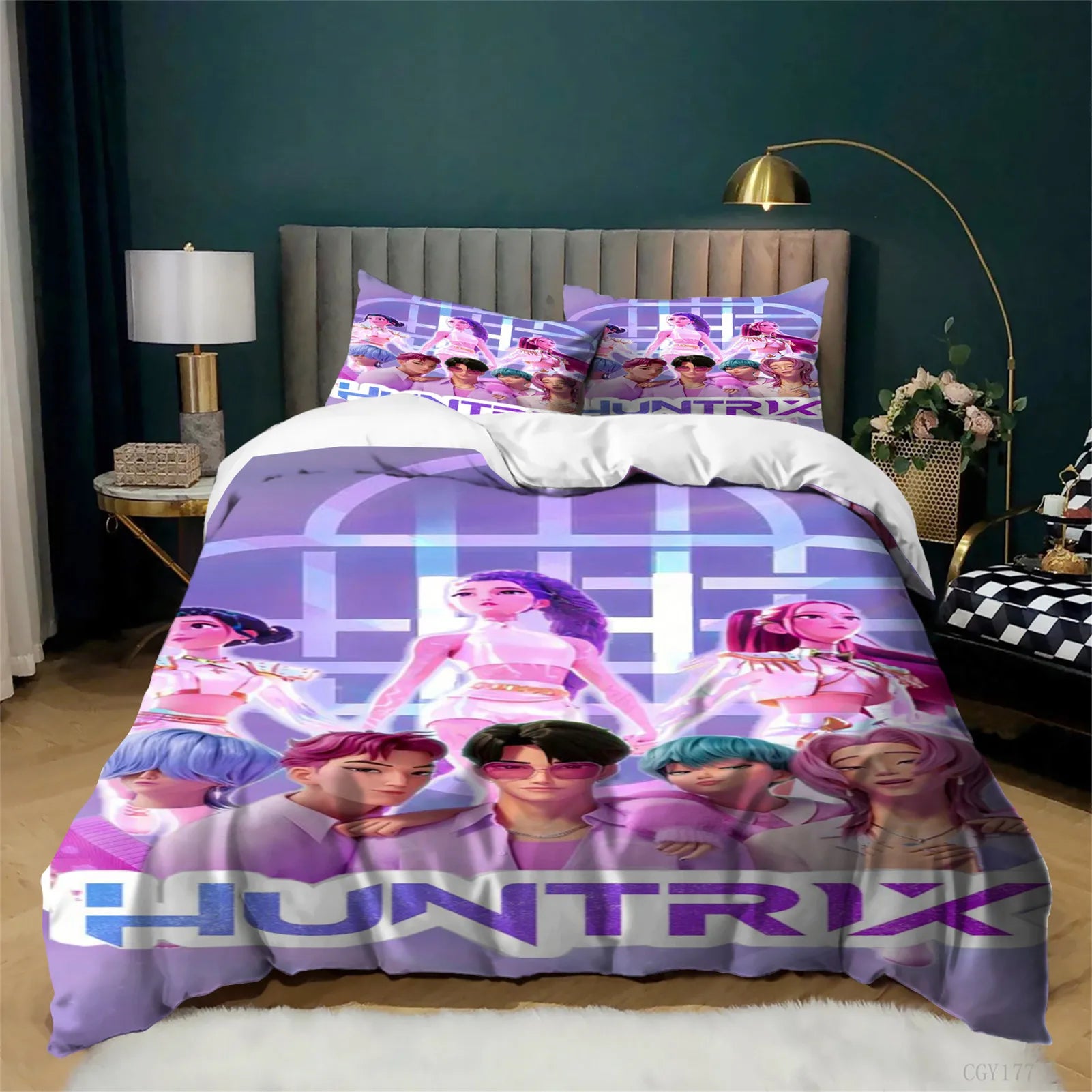 Housse De Couette KPop Demon Hunters Fille