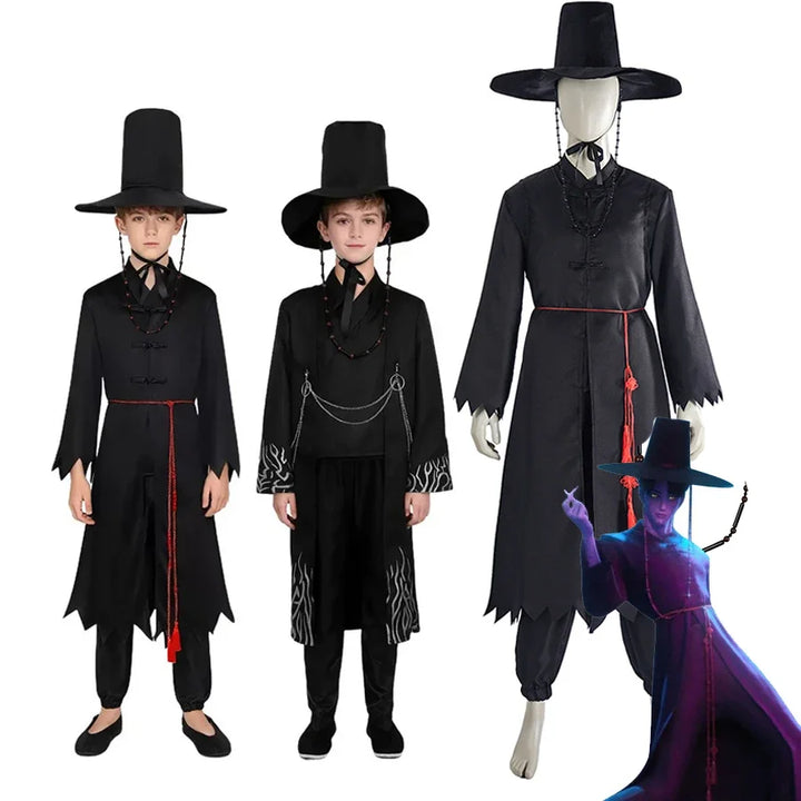 Cosplay Enfant KPop Demon Hunters Saja Jinu — photo 2