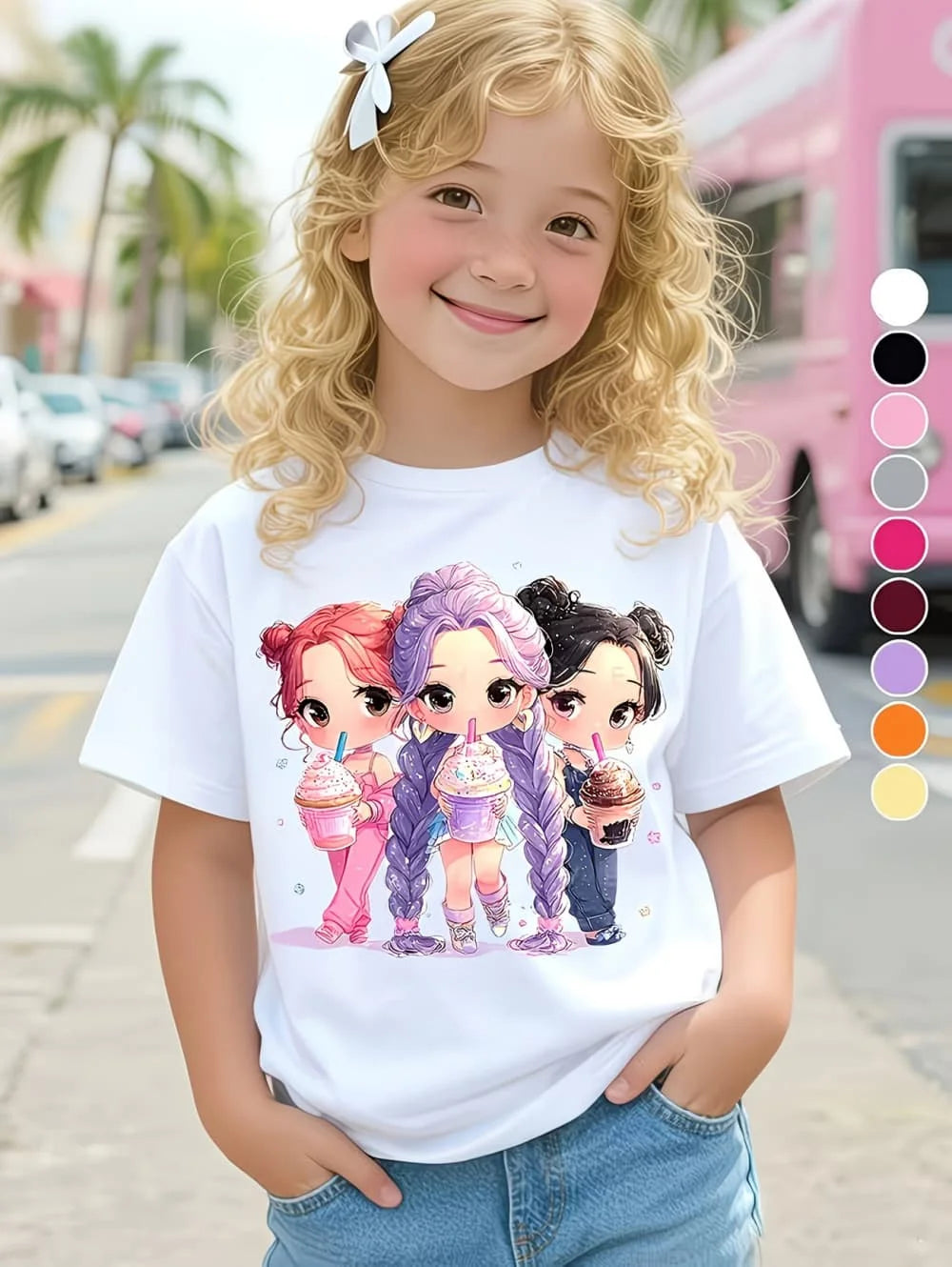 T-shirt Eté KPop Demon Hunters — photo 3