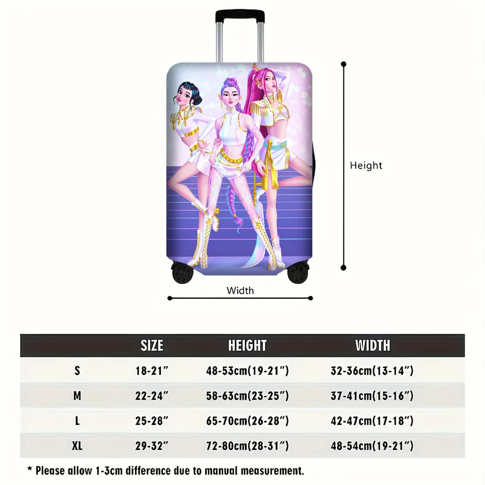 Housse De Valise KPop Demon Hunters Golden — photo 3