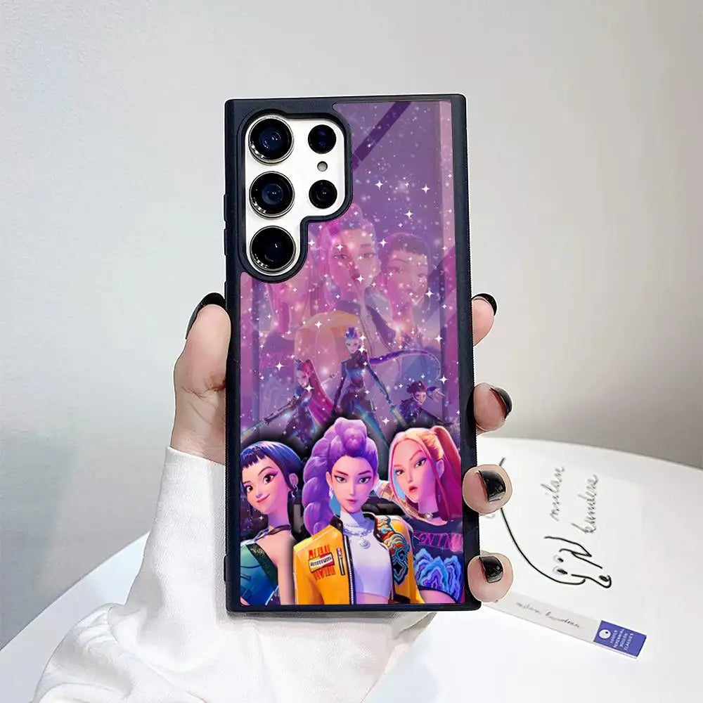 Coque Samsung KPop Demon Hunters Jinu Et Derpy