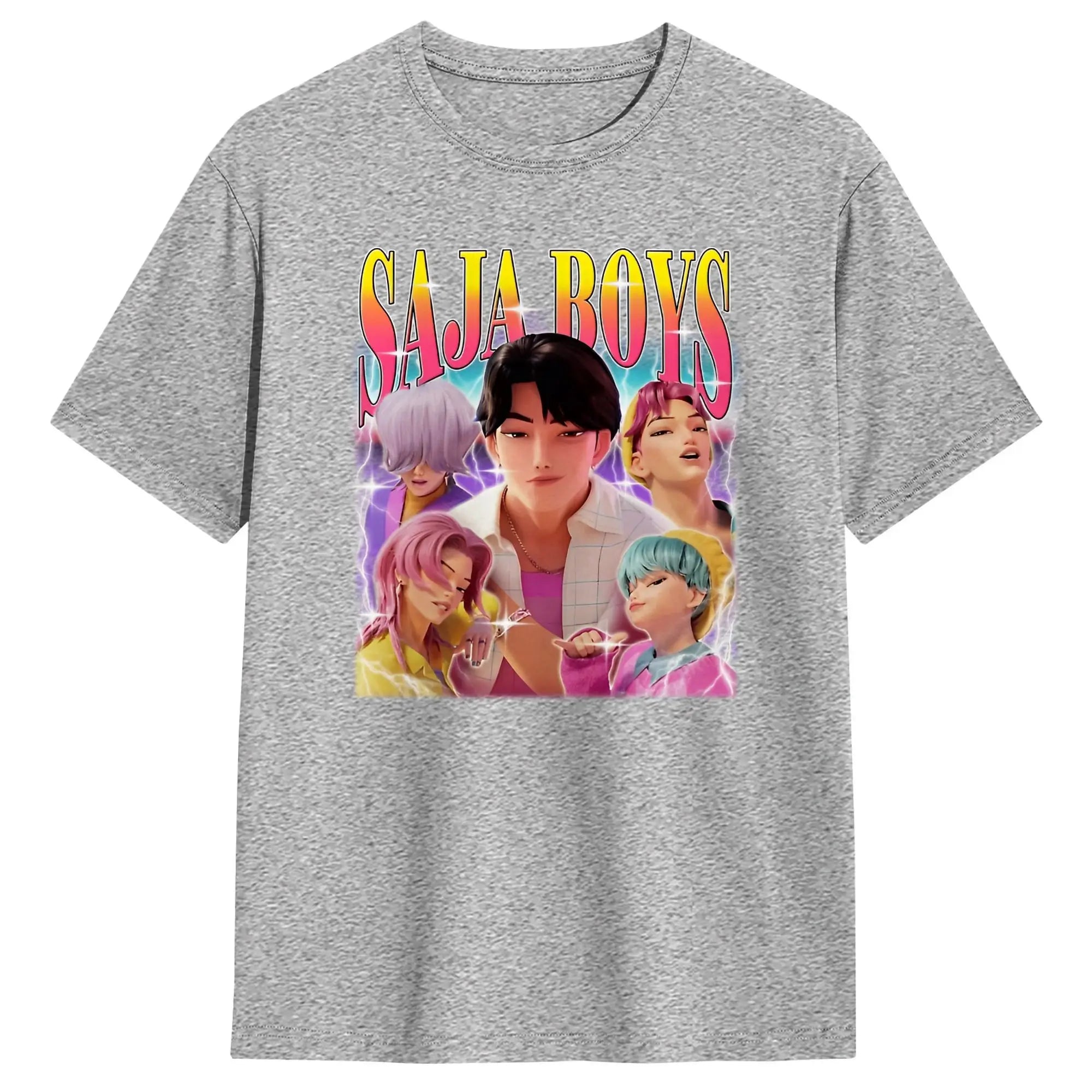 T-shirt KPop Demon Hunters Saja Boys Vintage — photo 15