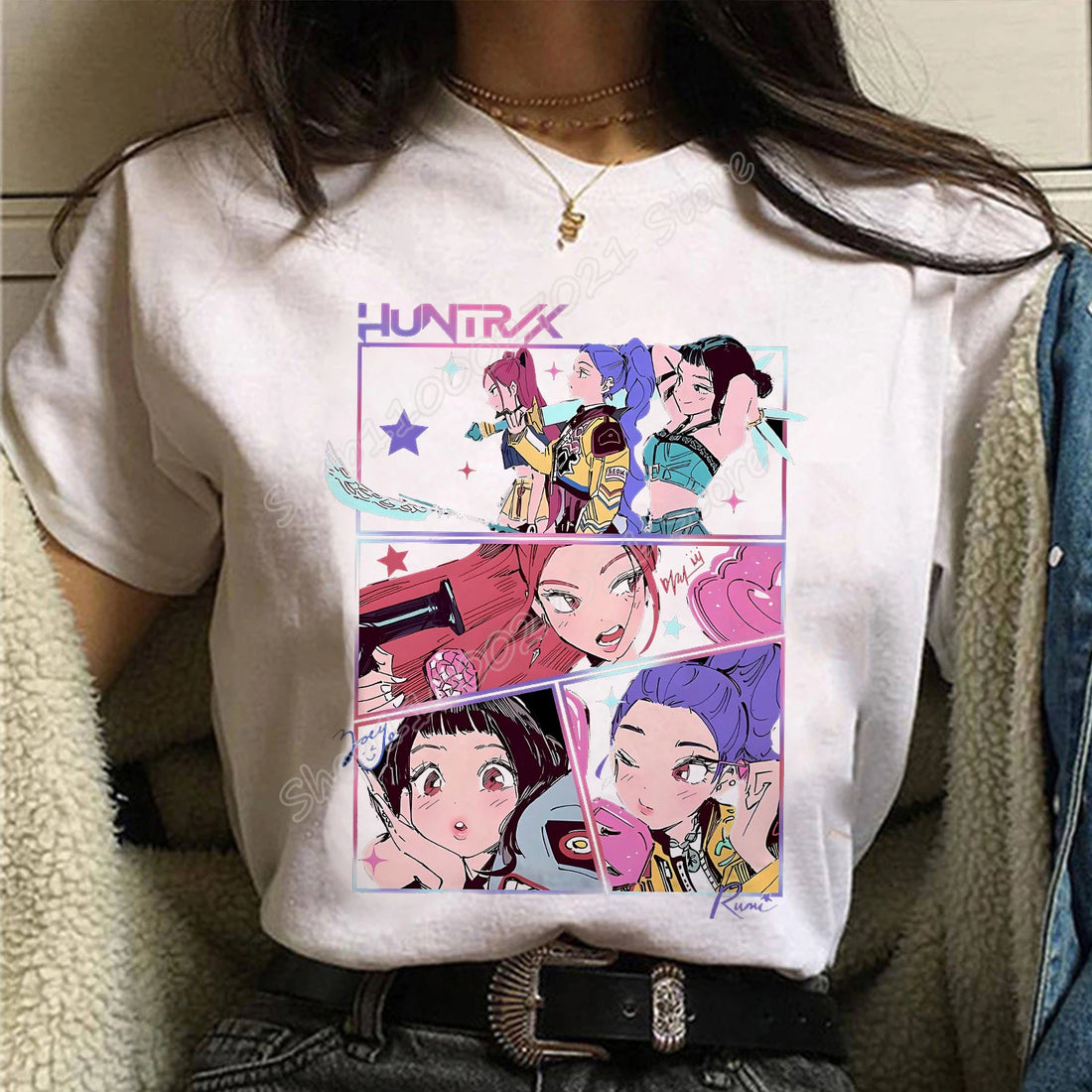 T-shirt KPop Demon Hunters Huntrix