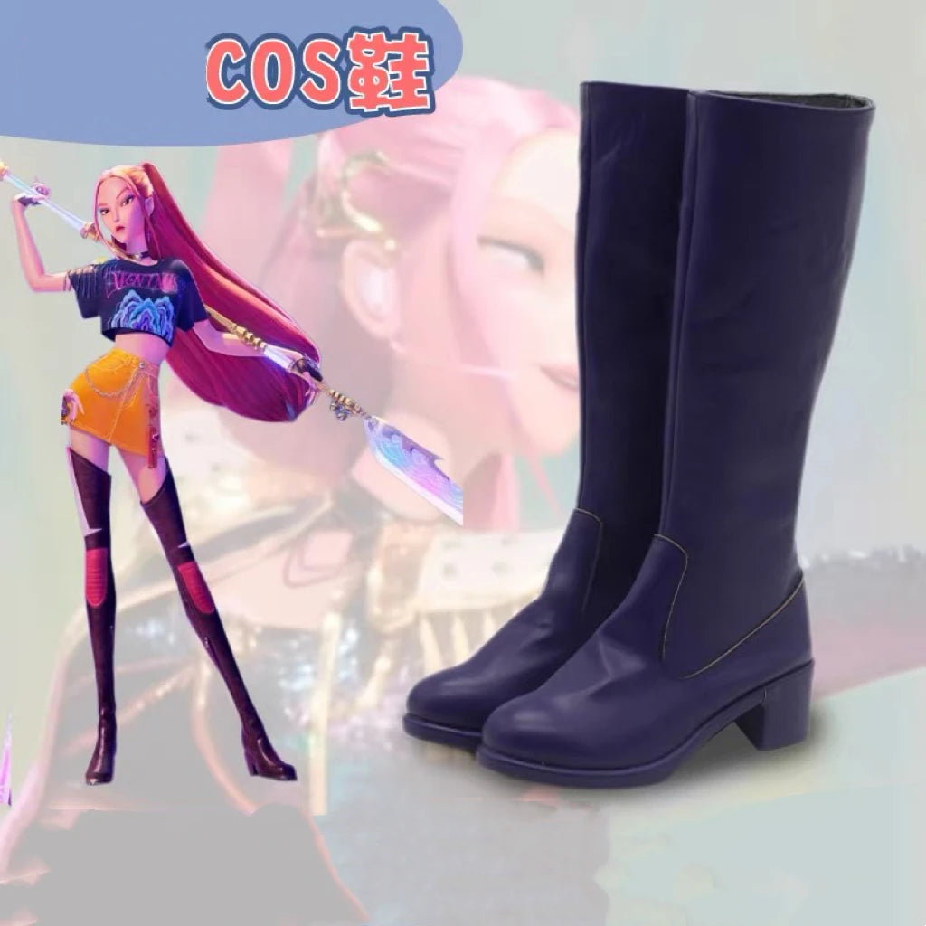 Cosplay Chaussures KPop Demon Hunters Huntrix Mira