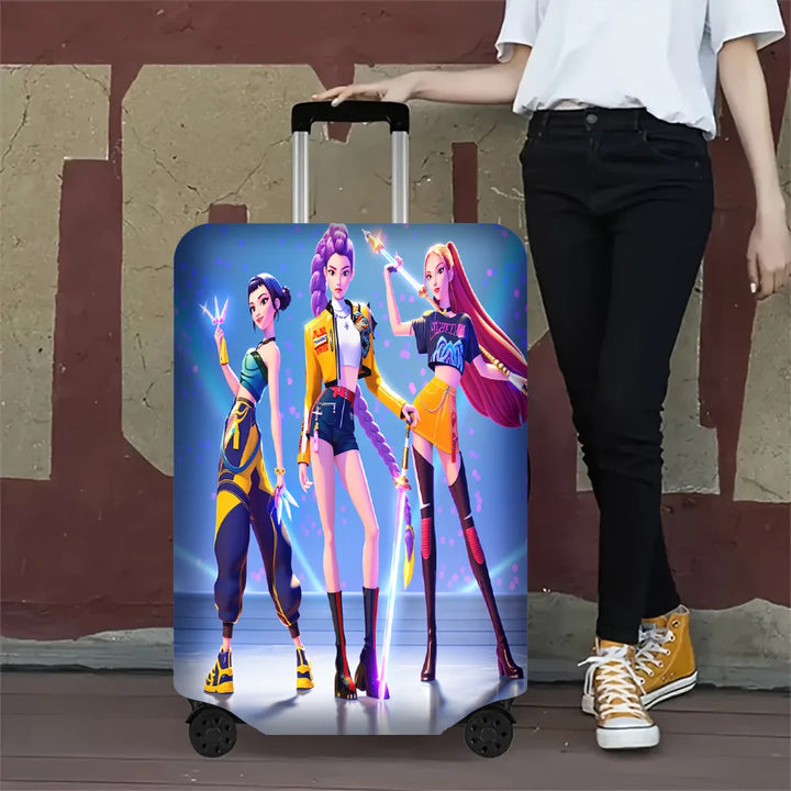 Housse De Valise KPop Demon hunters Huntrix