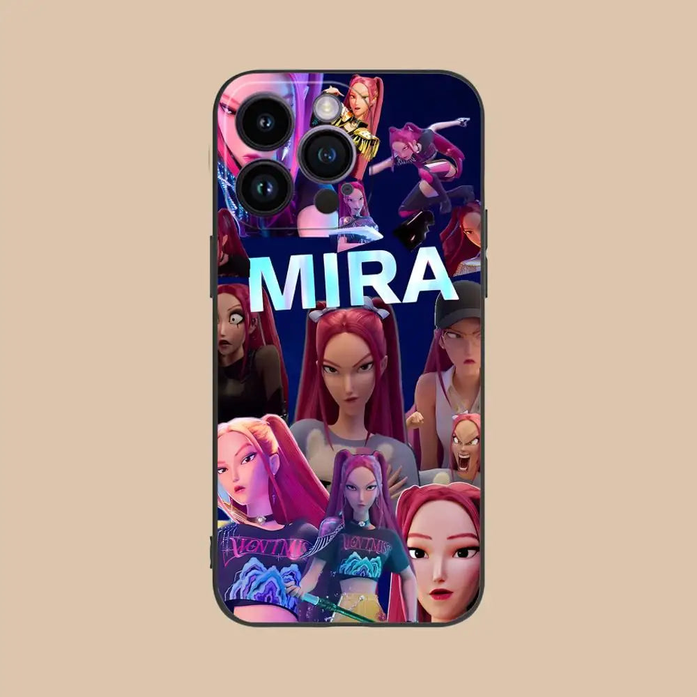 Coque iPhone KPop Demon Hunters Huntrix Mira Film