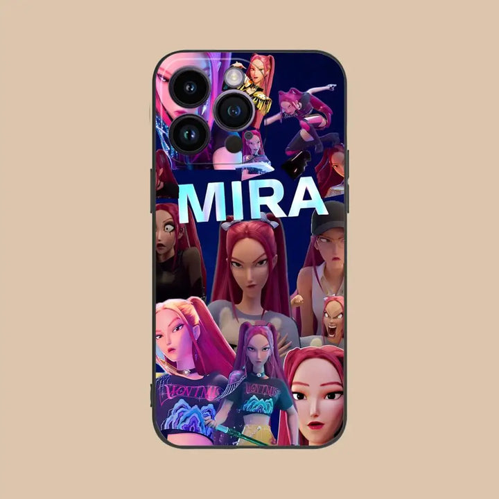 Coque iPhone KPop Demon Hunters Huntrix Mira Film