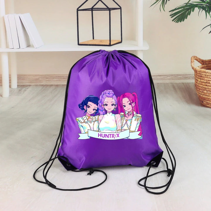 Sac A Cordon KPop Demon Hunters Huntrix Golden