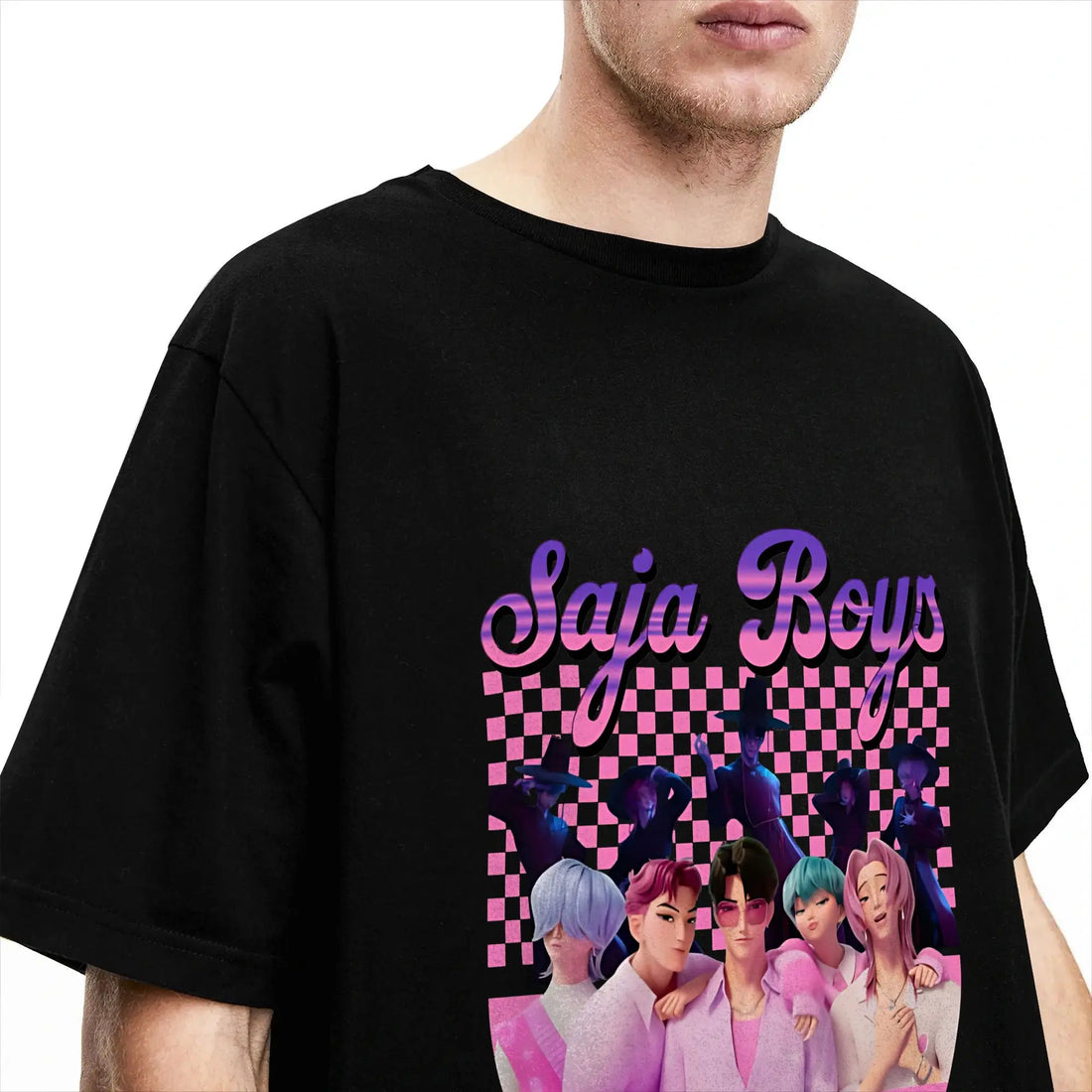 T-shirt KPop Demon Hunters Saja Boys Et Derpy — photo 3
