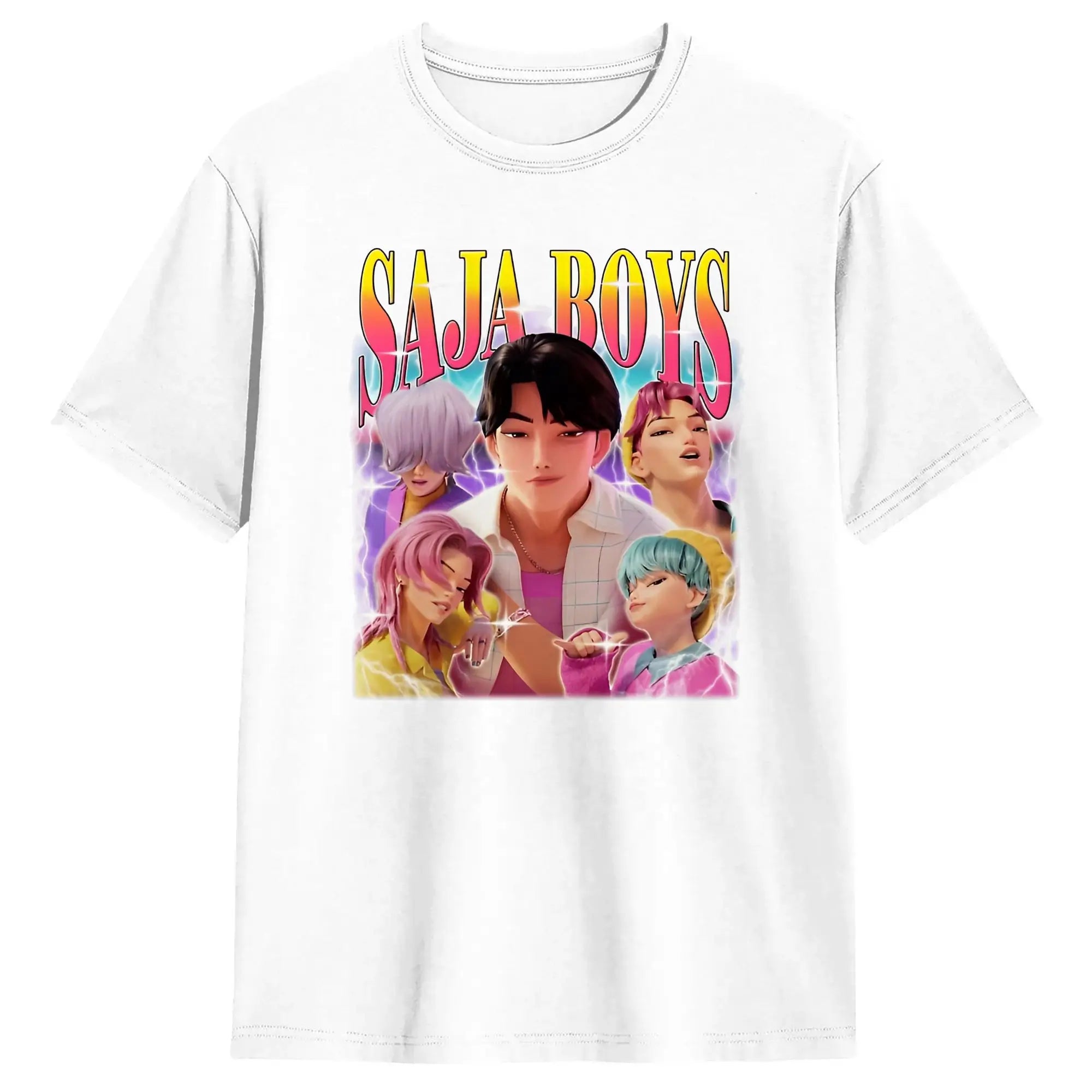 T-shirt KPop Demon Hunters Saja Boys Vintage — photo 14