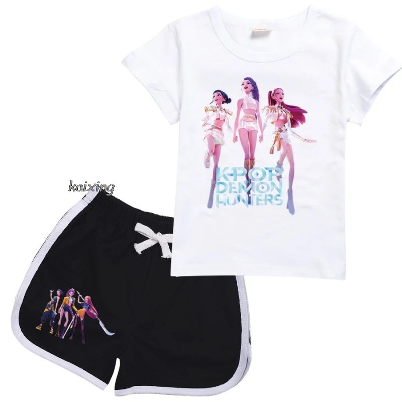 Pyjama Short Enfant KPop Demon Hunters Rose