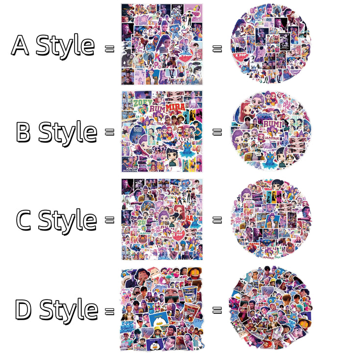 Stickers KPop Demon Hunters Huntrix — photo 2
