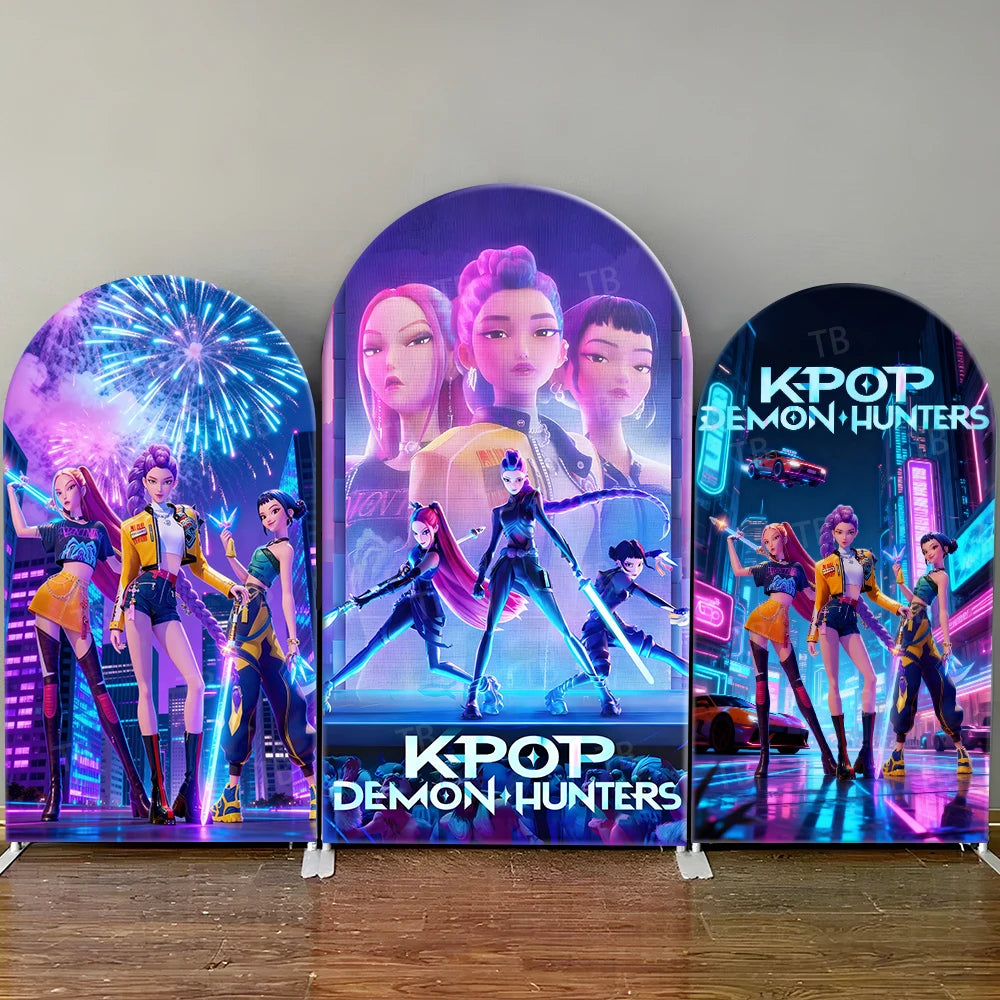 Toile De Fond Anniversaire KPop Demon Hunters — photo 4