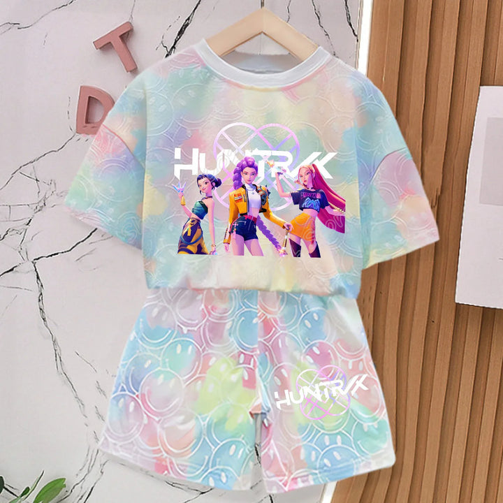 Pyjama Short Enfant KPop Demon Hunters Huntrix