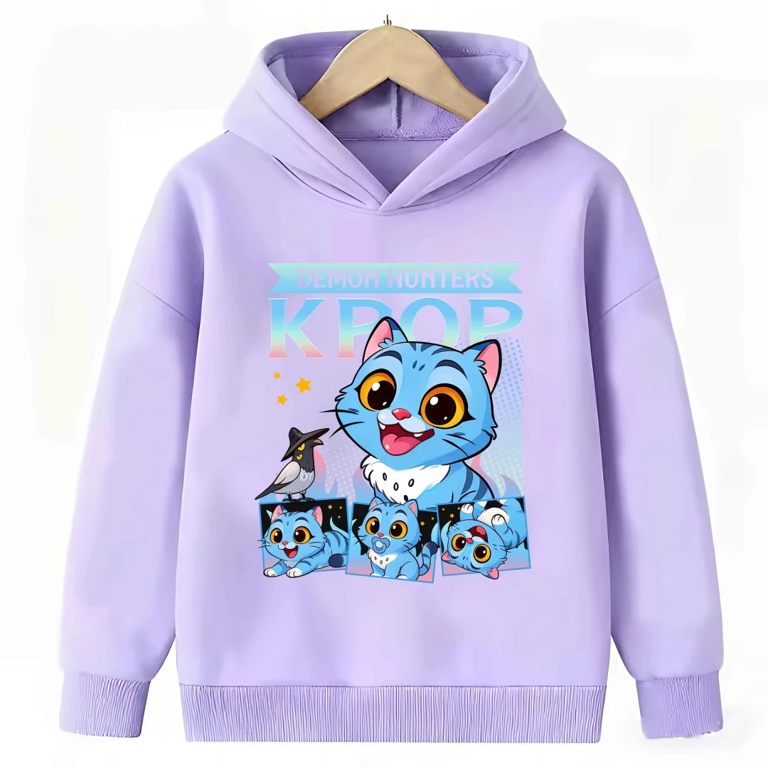 Pull Enfant KPop Demon Hunters Huntrix Rumi Fille — photo 8