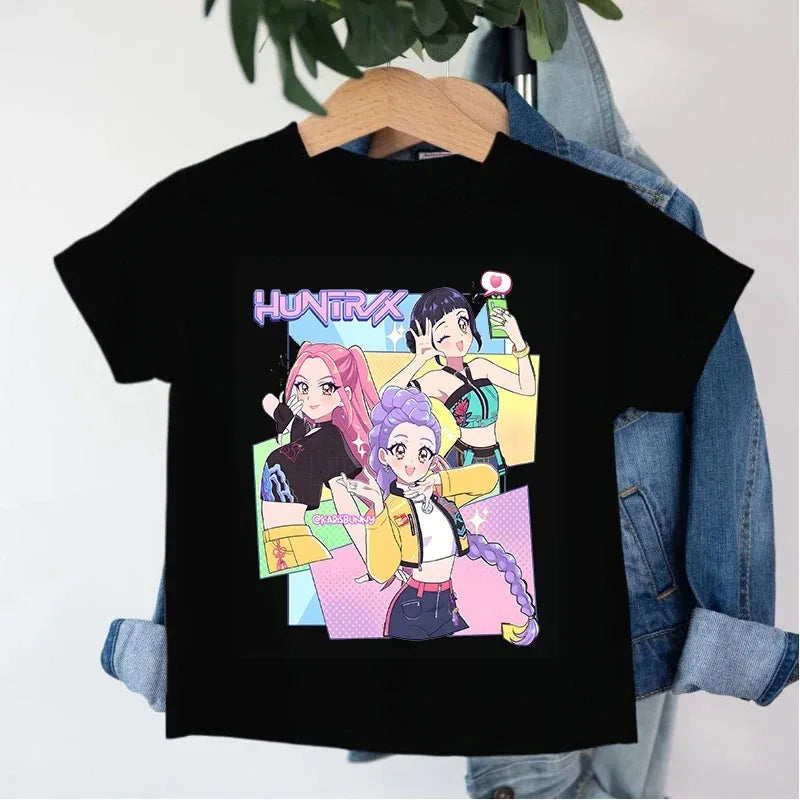 T-shirt Enfant KPop Demon Hunters Huntrix
