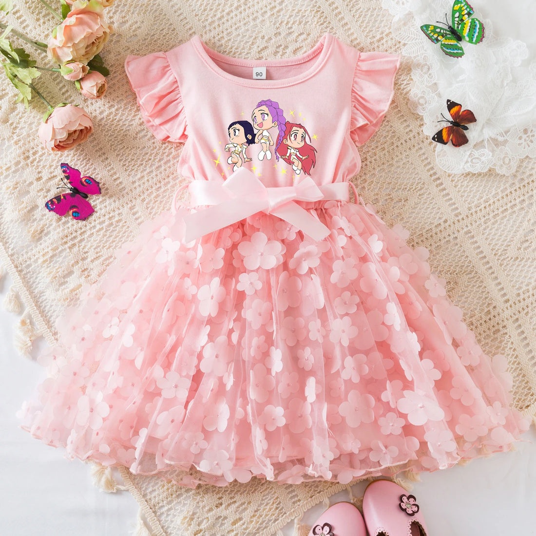 Robe De Princesse KPop Demon Hunters Rose