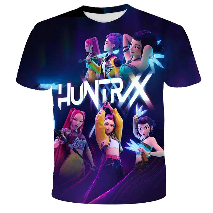 T-shirt KPop Demon Hunters Cinéma
