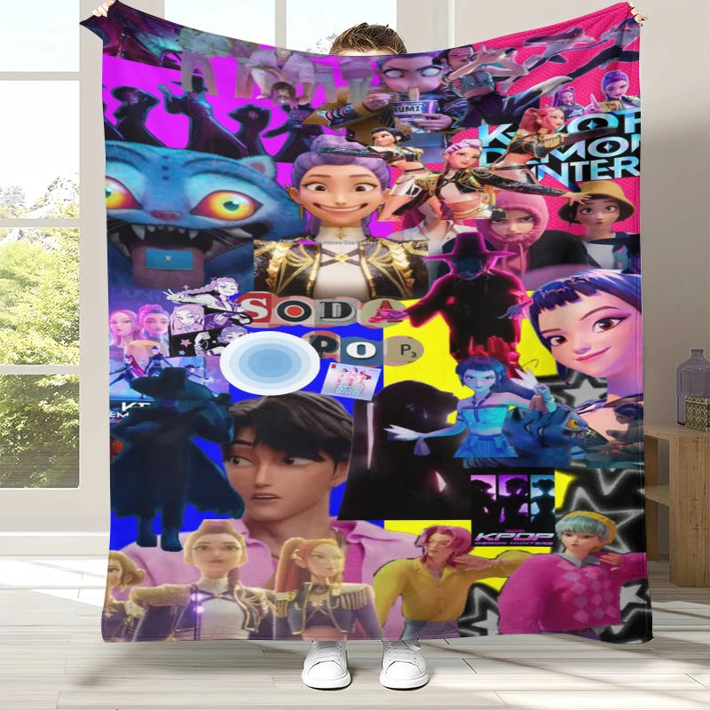 Plaid KPop Demon Hunters Huntrix Zoey Musique