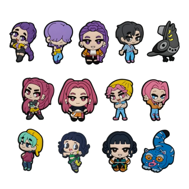 Jibbitz Crocs KPop Demon Hunters Huntrix Et Saja Boys