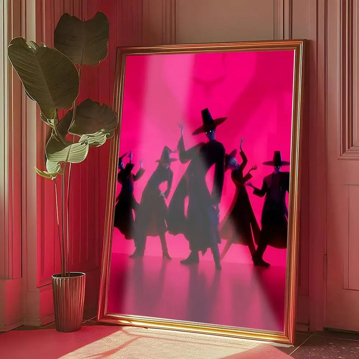 Poster KPop Demon Hunters Saja Boys Ombres