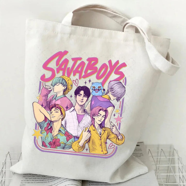 Tote Bag KPop Demon Hunters Saja Boys