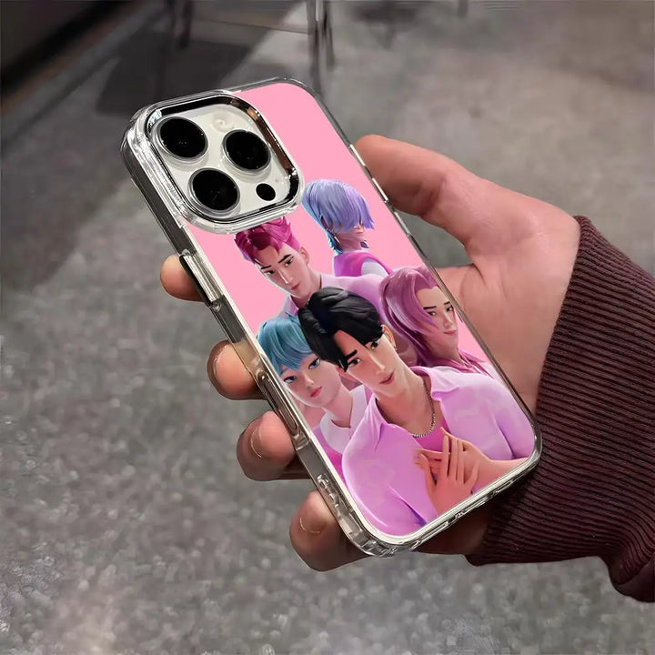 Coque IPhone KPop Demon Hunters Saja Boys Rose
