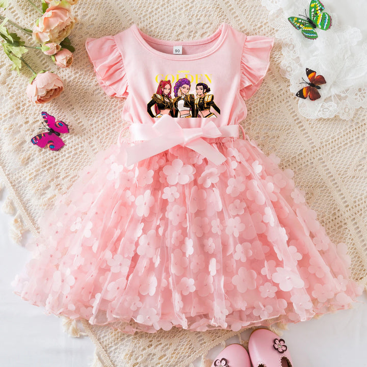 Robe De Princesse KPop Demon Hunters Rose