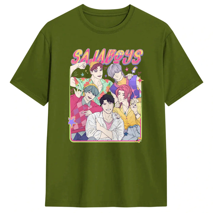 T-shirt KPop Demon Hunters Saja Boys Noir — photo 7