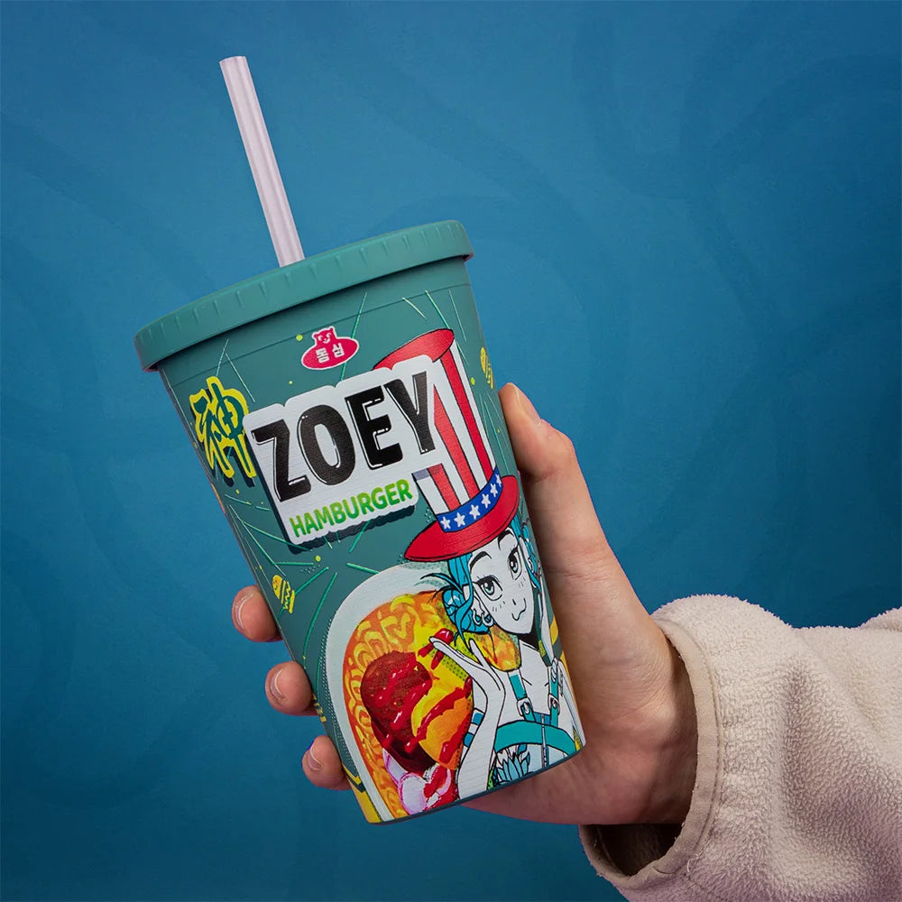 Cup KPop Demon Hunters Ramyeon Zoey — photo 4
